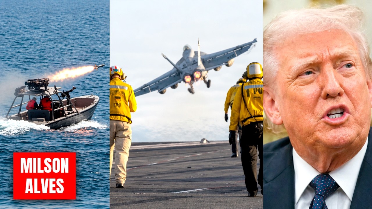 ÚLTIMAS: TRUMP ordena evacuação no IRÃ - Guarda ataca mais navios no Golfo