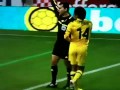 Maccabi Tel Aviv's Ziv sent off for kicking boot at linesman!