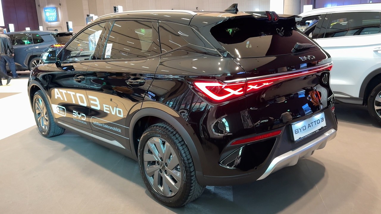 BYD ATTO 3 EVO EXCELLENCE 2026 (Europe) - walkaround, specs & PRICE (BLACK COLOR)