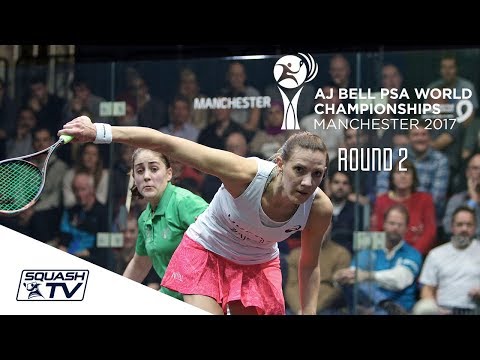 Squash: AJ Bell PSA World Championships 2017 - Women's Rd 2 Roundup