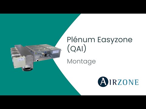 Plénum Easyzone (QAI) - Montage