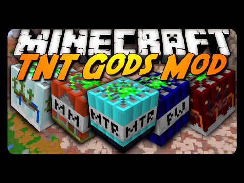Minecraft: THE TNT GODS MOD! (Too Much TNT)