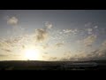 Sunset over Swansea Stadium