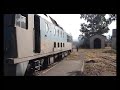 Arrival of GMN train in the railway station Kyparissias