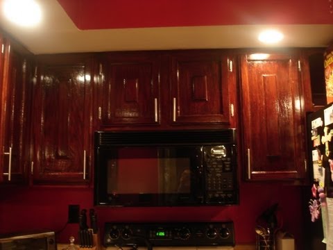 how to whiten kitchen cabinets