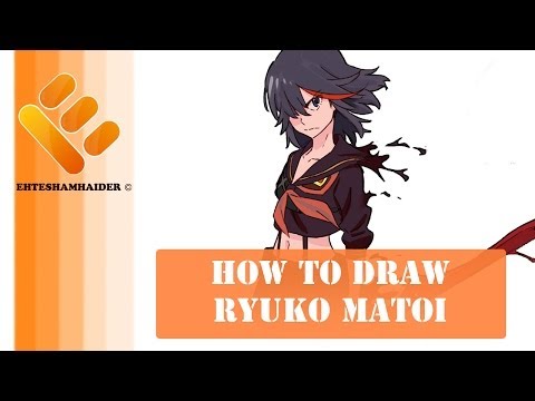 how to draw ryuko matoi