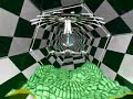 3d Psytrance Synchronic Animation