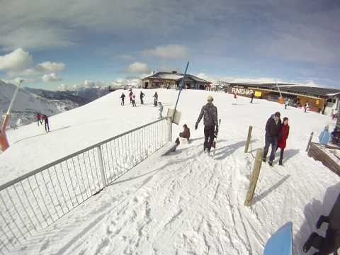 Спуск с вершины в Encamp