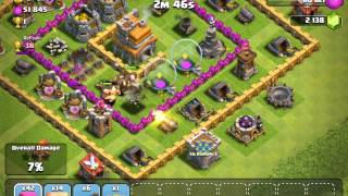 Clash Of Clans - Very Very Bad Defence Setup