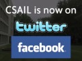CSAIL is on Facebook and Twitter