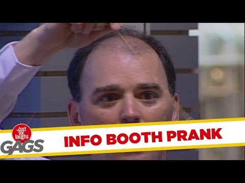 Hypnotized Information Booth Attendent