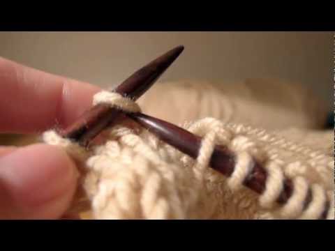 how to easy knit scarf