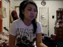 My Linh singing CrushCrushCrush by Paramore