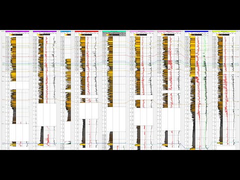 Integrating Interpreted Faults in Well Correlations using the True Stratigraphic Thickness Domain