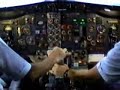 plane hit by lightning in the sky of Brazil