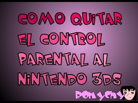 how to reset parental controls on nintendo 3ds