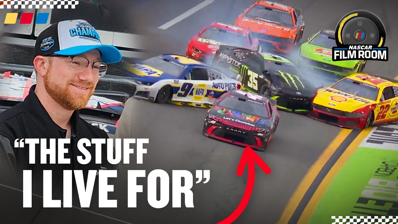 Tyler Reddick Shows Us How He Won The Daytona 500 | NASCAR Film Room