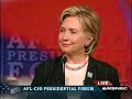AFL-CIO DEMOCRATIC DEBATE AUG.07, 2007 part 8