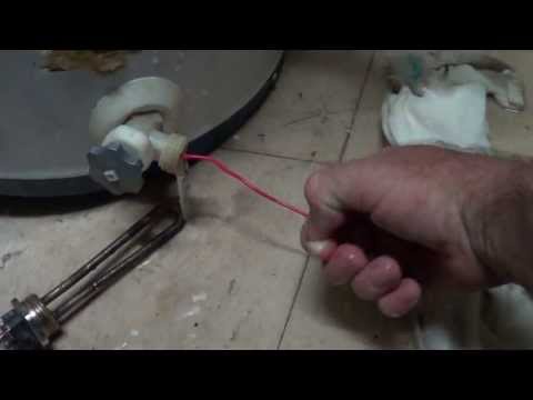 how to drain clogged hot water heater