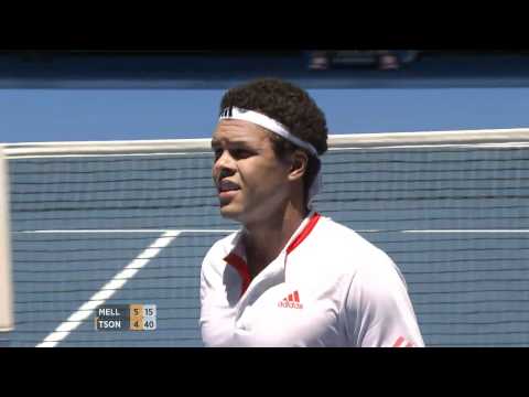 Brilliance from Tsonga