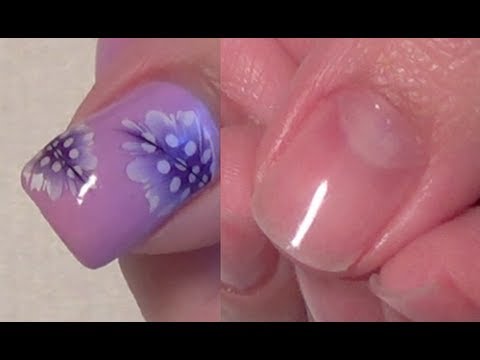 how to remove gel acrylic nails