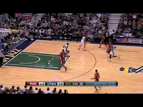 Andre Miller to LaMarcus Aldridge against Jazz