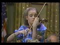 leila josefowicz, 13, plays niccolo paganini's 