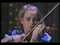 leila josefowicz, 13, plays niccolo paganini's 