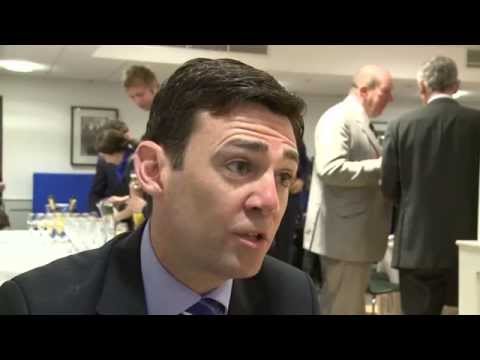 Andy Burnham MP - Marathon event at Goodison