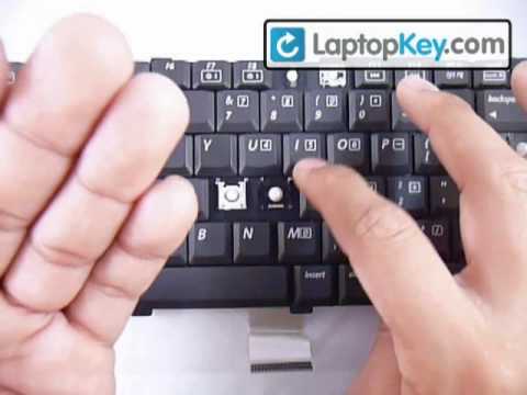 how to remove keys from a laptop keyboard