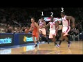 Steve Nash outruns the Knicks, gets assisted by Marcin Gortat