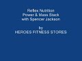 Pro Power and Mass Stack using Reflex Nutrition Sports Supplements