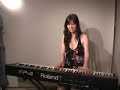 me singing and playing butterflyz