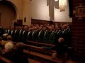 Basingstoke and Pontypridd MVCs  sing \"Jacob\