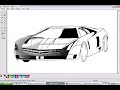 how to draw a car in Ms.Paint ( Cadillac ) \"By: Sega\"