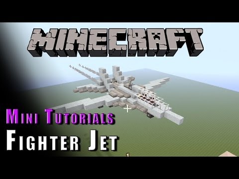 how to make a jet in minecraft