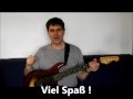 Blues Gitarre lernen Gitarrensolo über Blues Playbacks in A - Jamtracks Improvisation