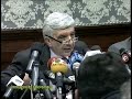 Conferenza Stampa di De Gennaro