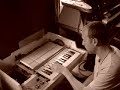 Celestine Hugo plays Mellotron C3 with bass pedals Celestine Hugo plays Mellotron C3 with bass pedals