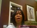 michelle williams of destiny's child first video blog. we break the dawn.
