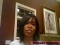 michelle williams of destiny's child first video blog. we break the dawn.