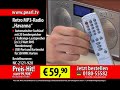 Nostalgisches Hightech-MP3-Radio mit USB & SD-Cardreader Nostalgisches Hightech-MP3-Radio mit USB & SD-Cardreader