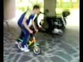 videos de Mirko con la mini bici