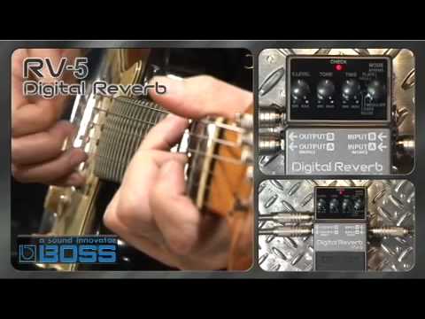 BOSS RV-5 Digital Reverb Pedal video clip