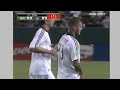LA Galaxy midfielder David Beckham is shown a straight red card after his tackle of Peter Vagenas is ruled Serious Foul Play. 15/08/09 I do not own the rights to this video - For more visit www.MLSnet.com