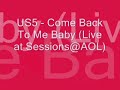 Come Back To Me Baby Come Back To Me Baby