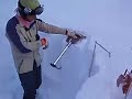 Avalanche Safety - Profile - Compression test Avalanche Safety - Profile - Compression test