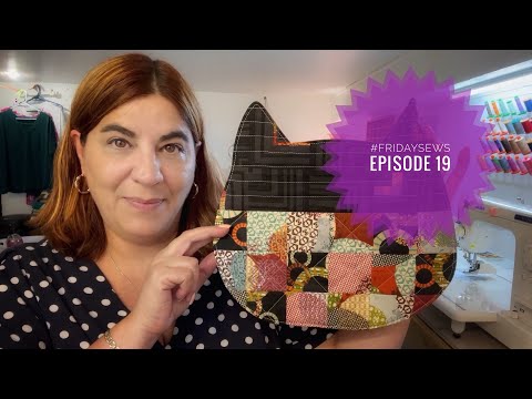 #FridaySews Episode 19 - The one with the cute cat placemat!