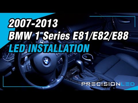 BMW 1 Series (E81/E82/E88) LED – How to install LED interior lights