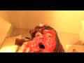 nerdy art girl pukes, vomits, kills self & flosses